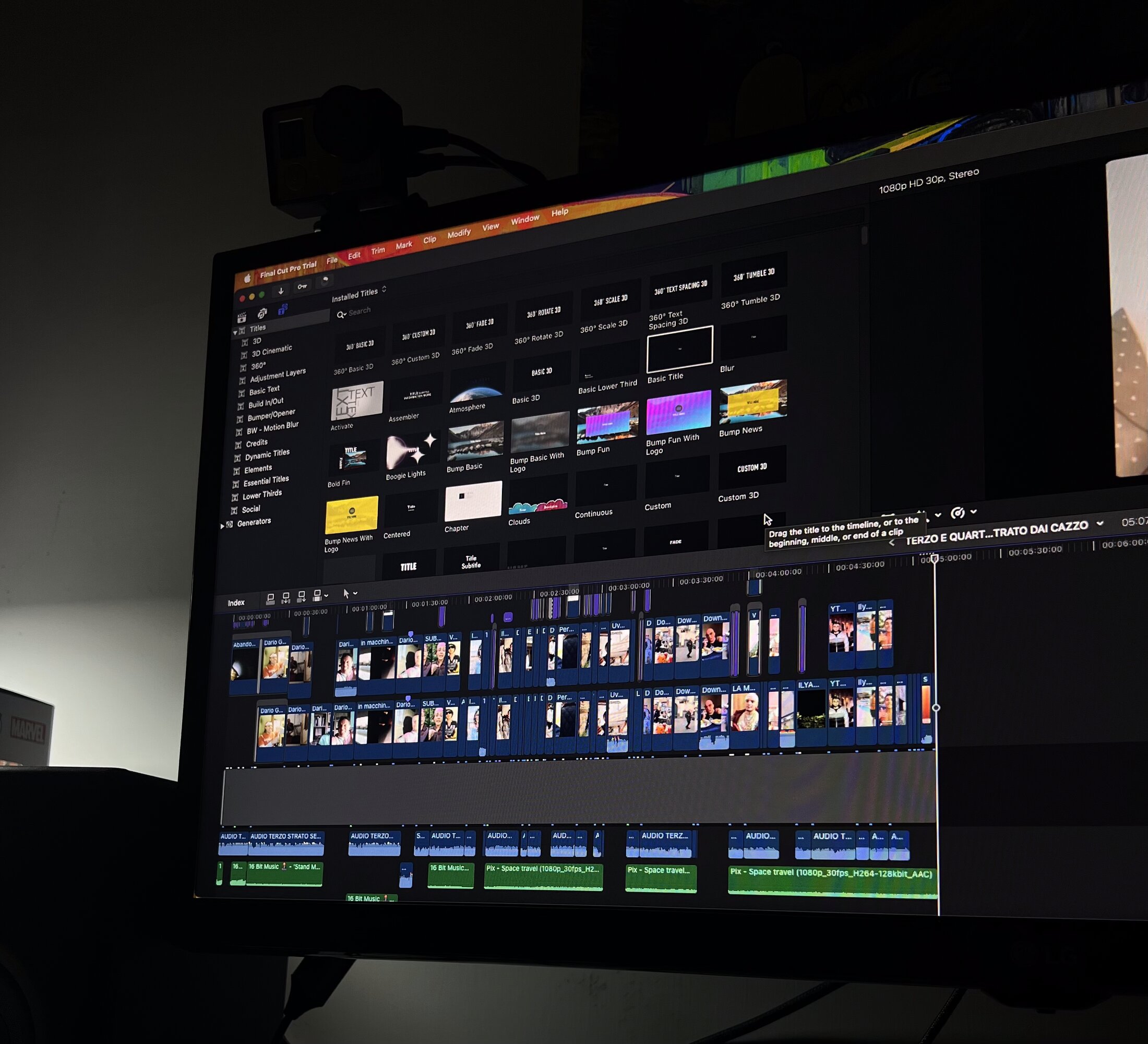 Video Editing & Content Production
